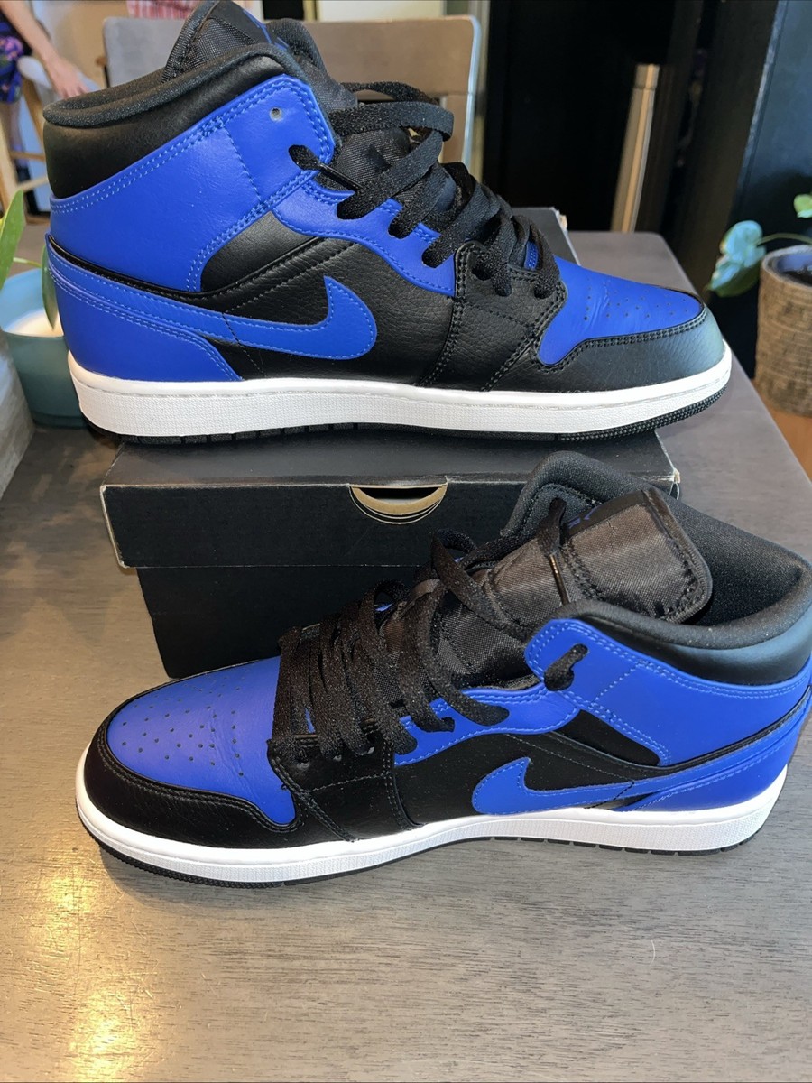 Game Royal Jordan Brand Air Jordan Mid Royal Blue Black Air