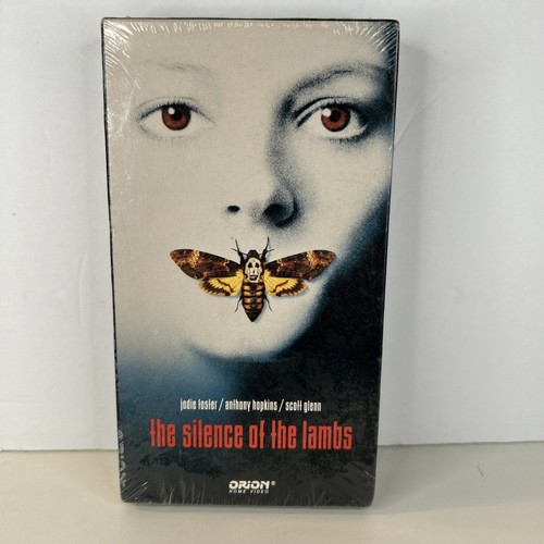 The Silence Of The Lambs VHS SEALED Watermark Orion Anthony Hopkins Jodie Foster - Picture 1 of 15