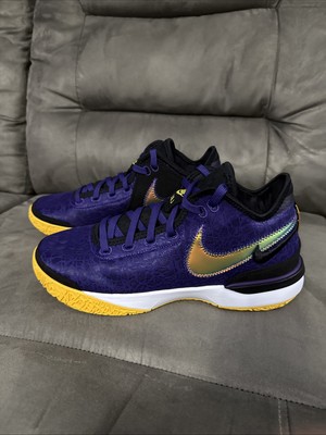 New Nike Zoom LeBron NXXT Gen Lakers DR8784-500 Purple Black Gold  Men s  9.5