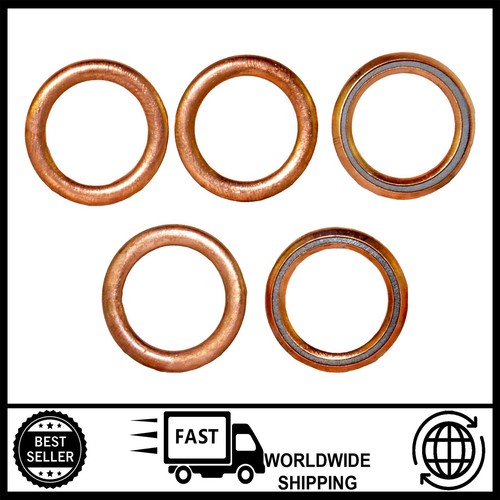 5x Oil Drain Plug Washers 016430 FOR Peugeot
