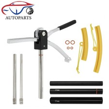 Dirt Bike Tire Changing Tool Kit,16" to 21" Wheels -15/17/20/25mm Axles,Silver