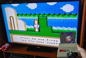 Top Load NES-101, dogbone controller, game lot