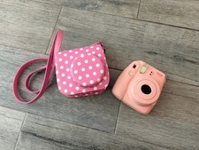 Fujifilm Instax Mini 8 Pink Instant Film Camera With Pink Case