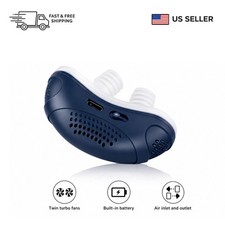 Electric Anti Snore Device Anti-Snoring Stopper Anti Snore Nose Clip Sleep Aid