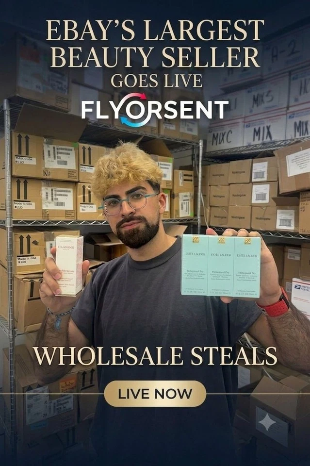 2$ STARTS - EBAYS LARGEST BEAUTY SELLER GOES LIVE - WHOLESALE DEALS