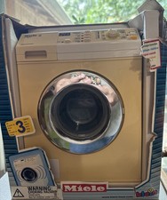 Vintage NEW Klein Theo Miele Toy Washing Machine Kids Toys Front Load Damage