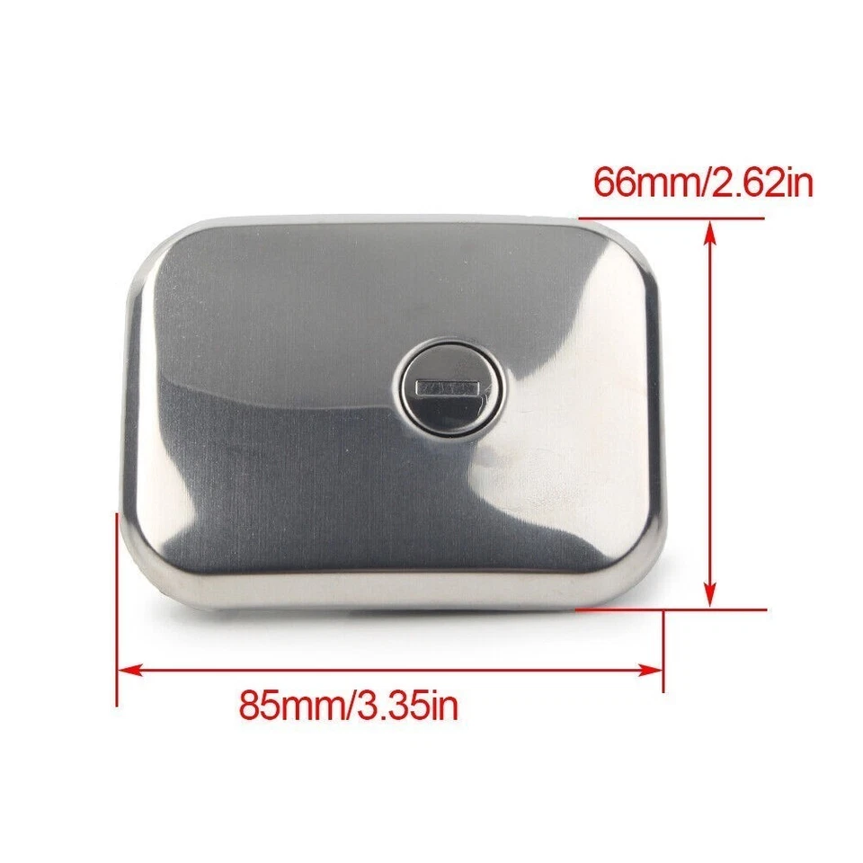 Gas Fuel Tank Cap Fit Kawasaki CSR KZ250 KZ305 KZ440 KZ550 KZ750 KZ650 KZ1000 - Imagem 2 de 4