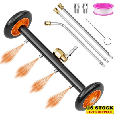 #ad Undercarriage Cleaner Hot Cold Water Broom Pressure Washer 1300 4000 PSI New $50.92