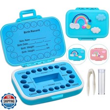 Tooth Holders for Kids Keepsake, Baby Teeth Keepsake Box, Tooth S