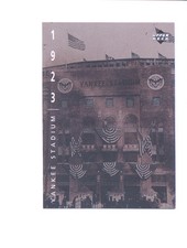 1994 UD Upper Deck NEW YORK YANKEE STADIUM American Epic Ken Burns Baseball Card