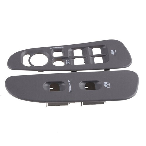For 02-10 Dodge Ram 1500 2500 3500 Grey Door Window Switch Bezel Master Cover US - Bild 4 von 6