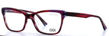 OGI Evolution 9234/2148 Berry Womens Cat Eye Full Rim Eyeglasses 53-16-140 B:37