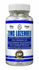 Chewable Hi Tech Zinc Lozenges 25mg - 50mg Orange Flavor IMMUNITY SUPPORT FLU 