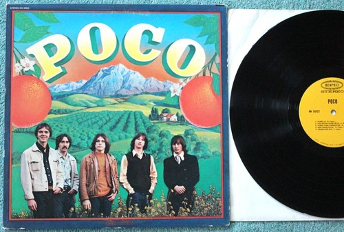 Poco Self Titled S/T 1970 1st Press NM/EX+ Epic BN 26522
