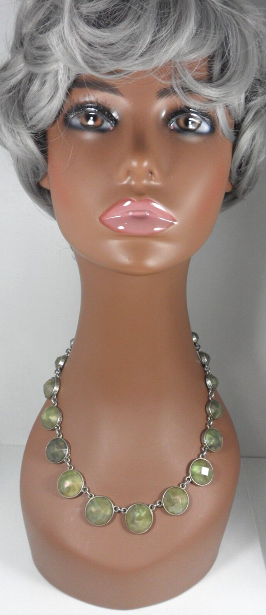 Georgian Collet Necklace Anna Wintour Collar Art Glass Riviere Ann