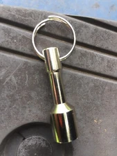Magnet Metal Recycling Keychain , Lets You Test Ferrous And Non-Ferrous Metals