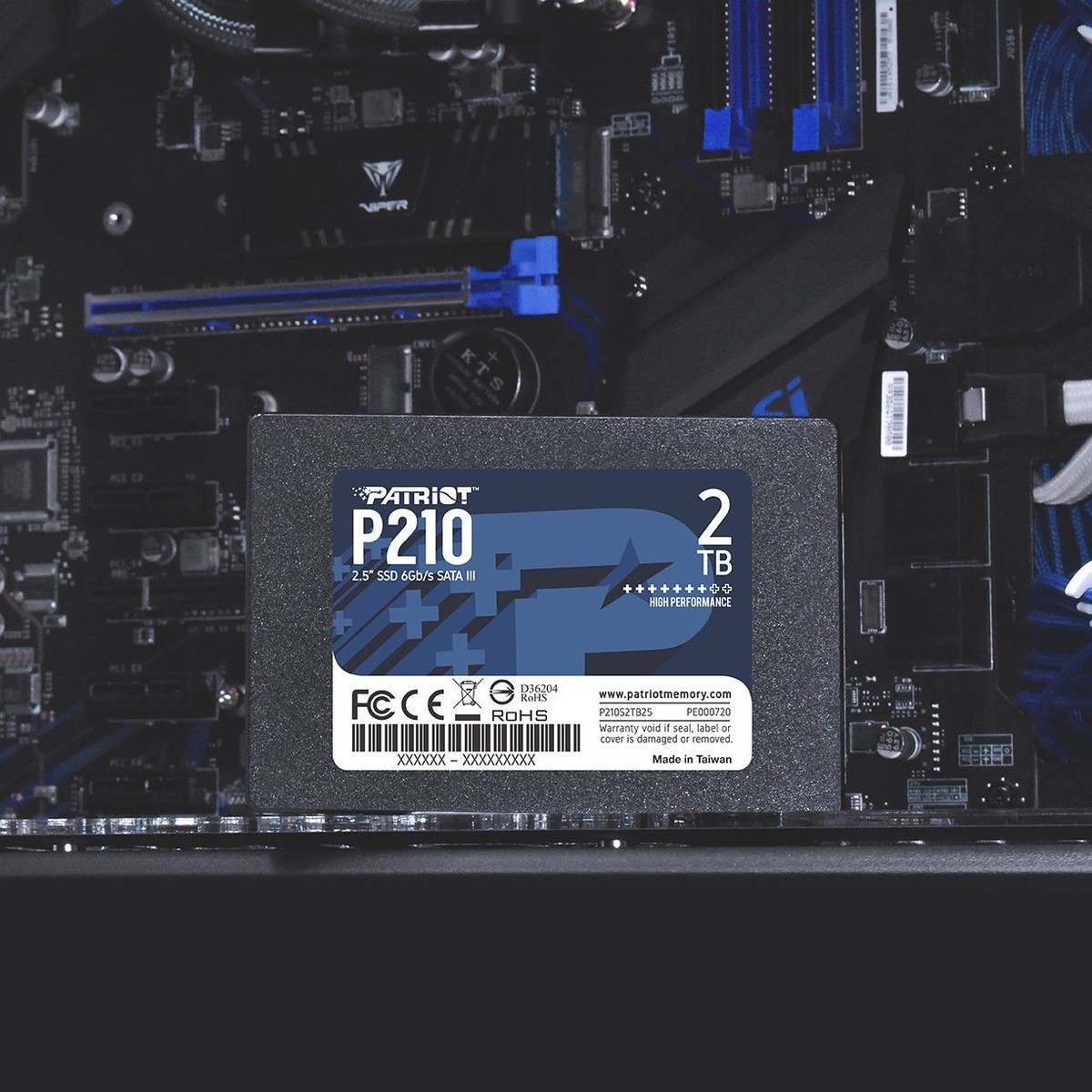 Patriot P210 2TB 2.5インチSSD Patriot P210 2TB, 2.5 inch Internal SSD - P210S2TB25 for sale