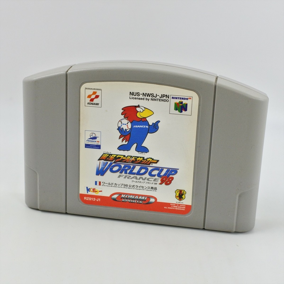 Nintendo 64 Jikkyo World Soccer WORLD CUP FRANCE 98