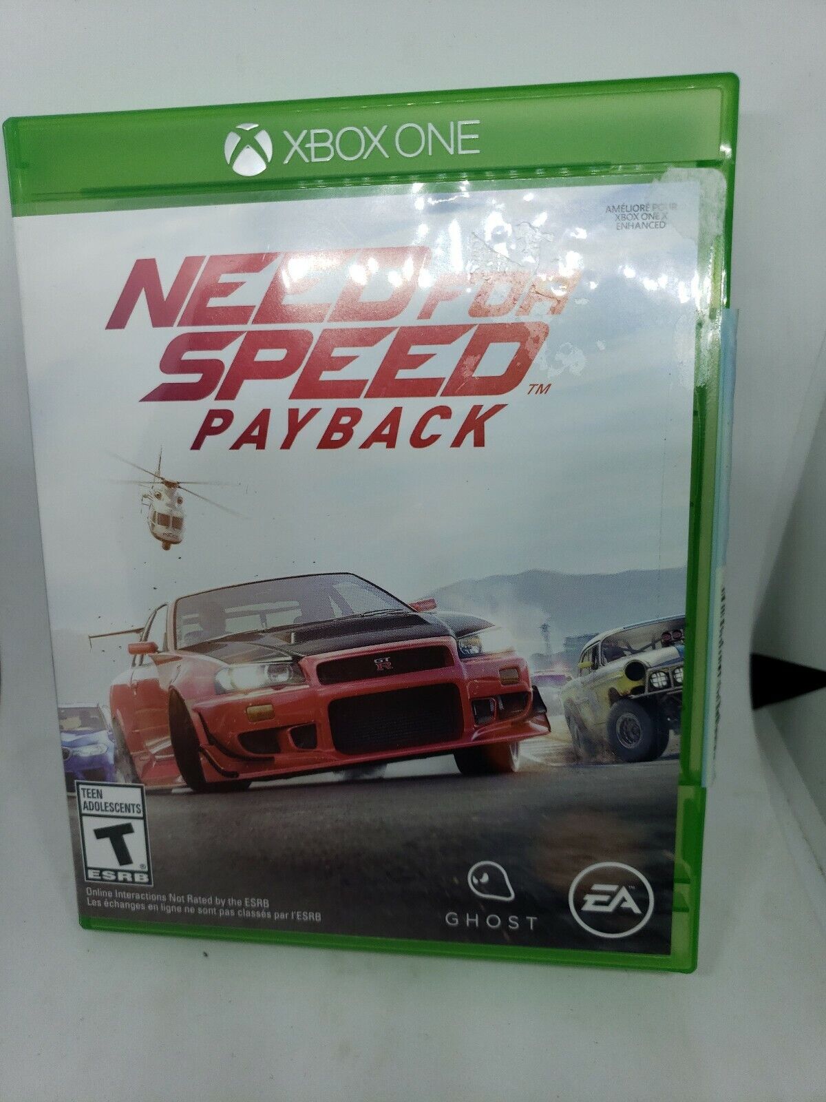 I am sick floating rendering Need For Speed Payback Xbox One Replacement Case Only | eBay