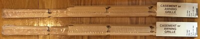 2 CARADCO Casement or Awning Grilles, Wood oly-103, 7/8W W-35 (2335) 3WX4H