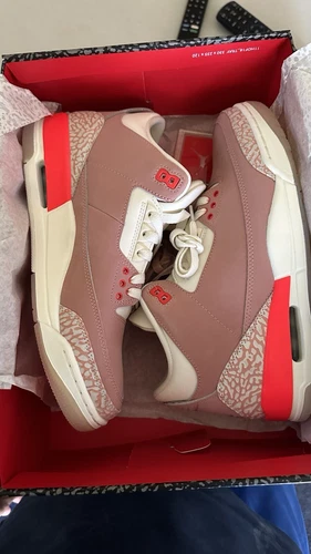 Size 10 - Air Jordan 3 Retro Rust Pink W