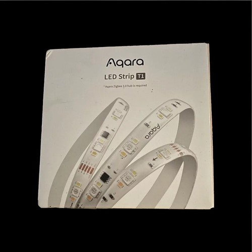 AQARA LED Strip T1 with Matter, Requires Zigbee 3.0 HUB, 6.5 FT RGB+IC LED. NIB - 第 1/1 張圖片
