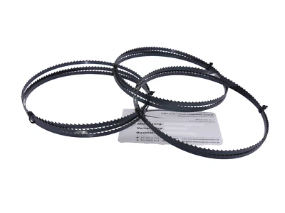 SMI SWISS MADE INDUSTRIES GMBH 3er SET Holz Sägeband 2560 x 10 x 0,5 mm 4 ZpZ Bandsägeblatt Bernardo Holzstar