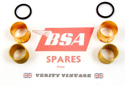 BSA BANTAM D7 D10 D14 FORK BUSH & OIL SEAL SET KIT 90-5229 , 90-5230 , 90-5286