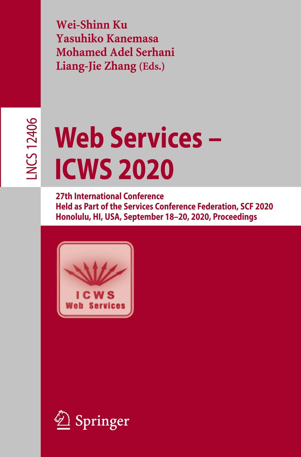 Thumbnail - Web Services ¿ Icws 2020 | Wei-shinn Ku (u. A.) | Taschenbuch |