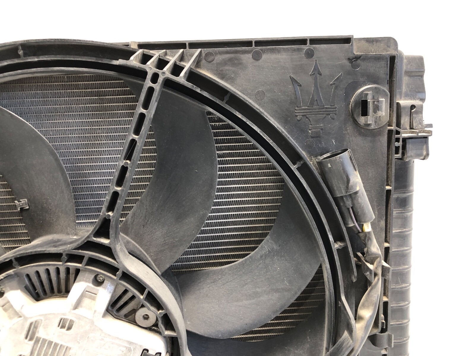 2014-2016 MASERATI QUATTROPORTE GHIBLI 3.0L RADIATOR CONDENSER COOLING FAN #NOTE