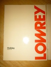 Genuine LOWREY Organ Owner's Manual Model Holiday D-350 1980's