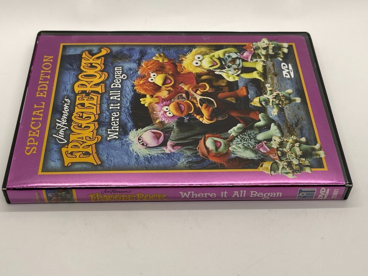 Fraggle Rock Where It All Began (DVD, 2005) Jim Henson's