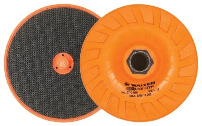 Walter Surface Technologies 07Q049 Quick-Step Backing Pad - Grinding Wheel Pads