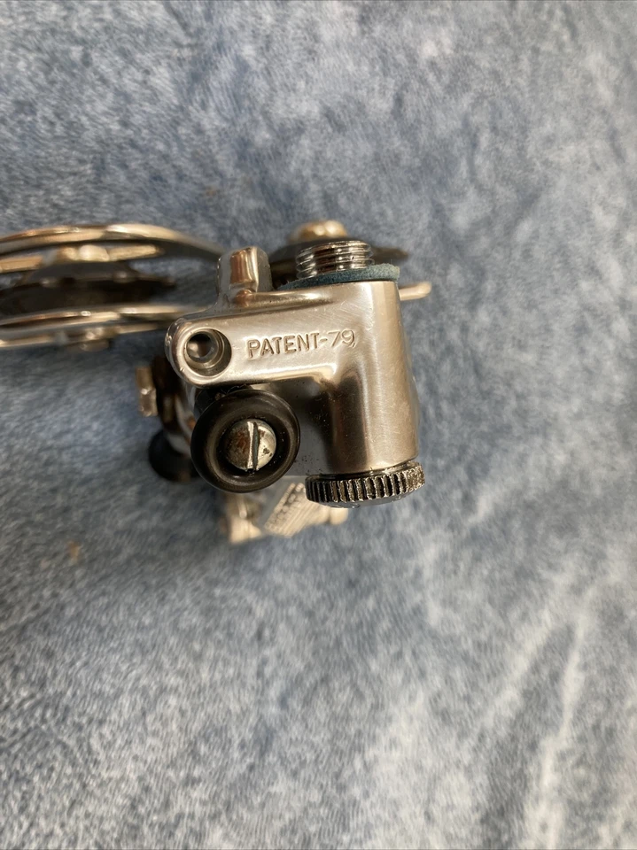 Campagnolo Nuovo 唱片后变速器 1979 年老式公路赛车自行车 NOS — 第 3/4 张图片