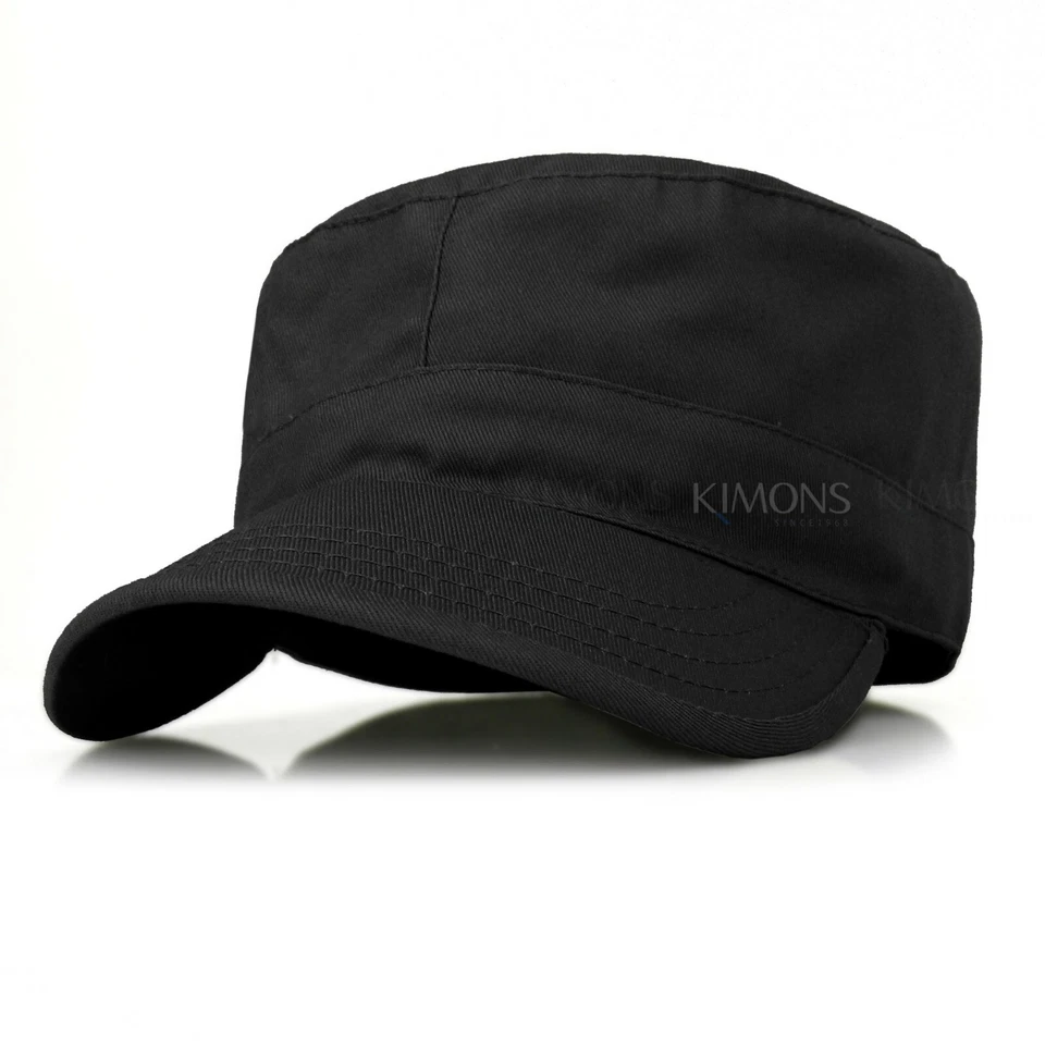 Gorra BDU Ajustada Ejército Cadete Militar Sombrero Patrulla Castro Combate Caza Equipada Foto 4 de 4