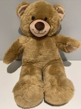 Build A Bear Teddy Bear Brown Tan Soft Stuffed Animal 15 Inch Plush B