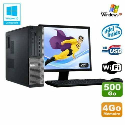 PC Dell Optiplex 7020 SFF Intel i7-4770 RAM 16Go Disco Disk 1To