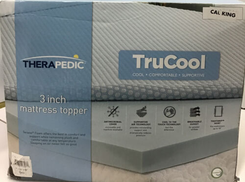 therapedic trucool diamond luxury 3 mattress topper