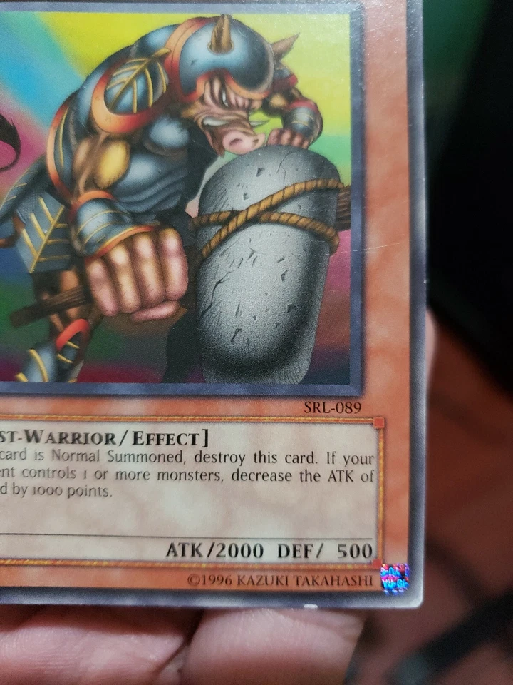 Yugioh: BOAR SOLDIER - [SRL-089] - [Common] - [Unlimited Edition] - NM/VLP - Image 4 of 4