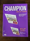 Papier atramentowy Champion 100 arkuszy 8,5x11 liter matowe wykończenie 35 funtów