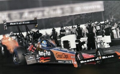 VRHTF NHRA VINTAGE COOL ''CLAY MILLICAN PARTS PLUS TOP FUEL DRAGSTER'' HAND OUT