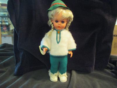 Schwesterlein klein Bruderlein fein Doll 11 in. with tag All original 