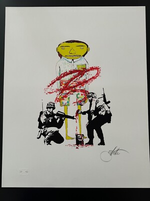 Jeff Gillette - Art In Action: OS GEMEOS - 2022 - 1xrun - xx/100