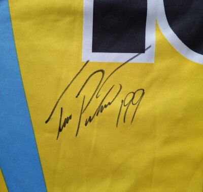 Travis PASTRANA Signed #199 Thor Core Jersey - XL - JSA COA Yellow