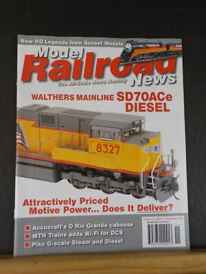 Modelleisenbahn News V22 #11 November 2016 Walthers SD70ACe Diesel