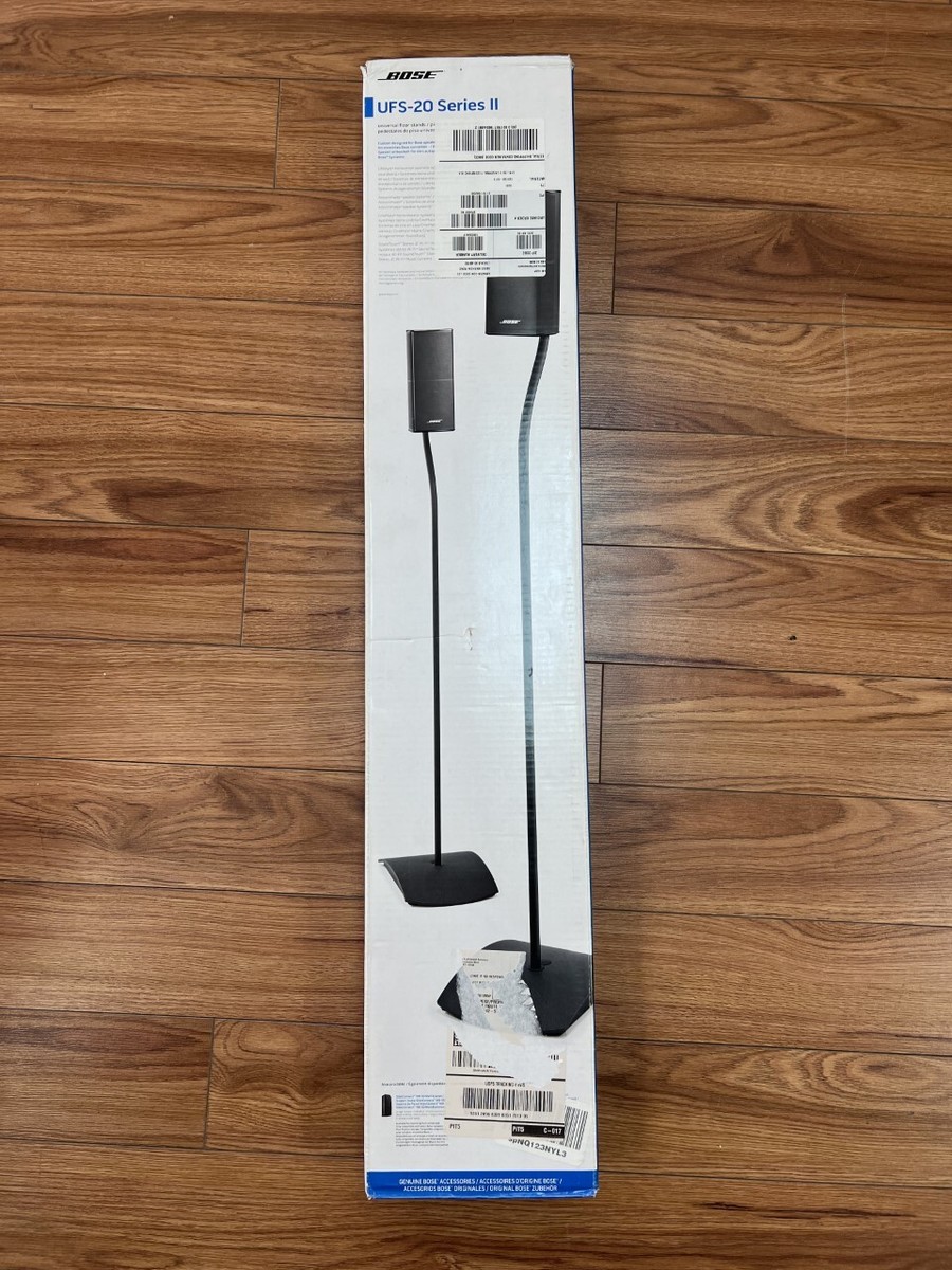 Bose UFS-20 Series II Universal Floorstands - Black, Pair