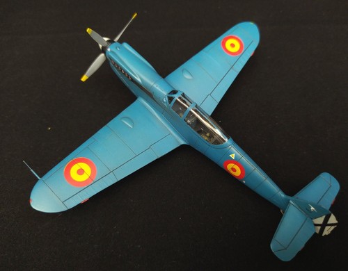 1/48 Hispano Aviacion Ha 1112 M4-L RESIN conversion set MULBERRY SCALE KITS - Imagen 6 de 18