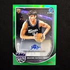 2025-26 Bowman Basketball BCA-MR Maxime Raynaud Green Rookie Auto /99