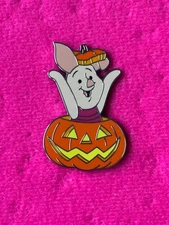 2025 Disney Parks Pumpkin Pals Halloween Fall Mystery Pin Piglet Winnie The Pooh