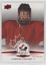 2014 Upper Deck Team Canada Juniors Exclusives 87/99 Lawson Crouse #137 0o5t